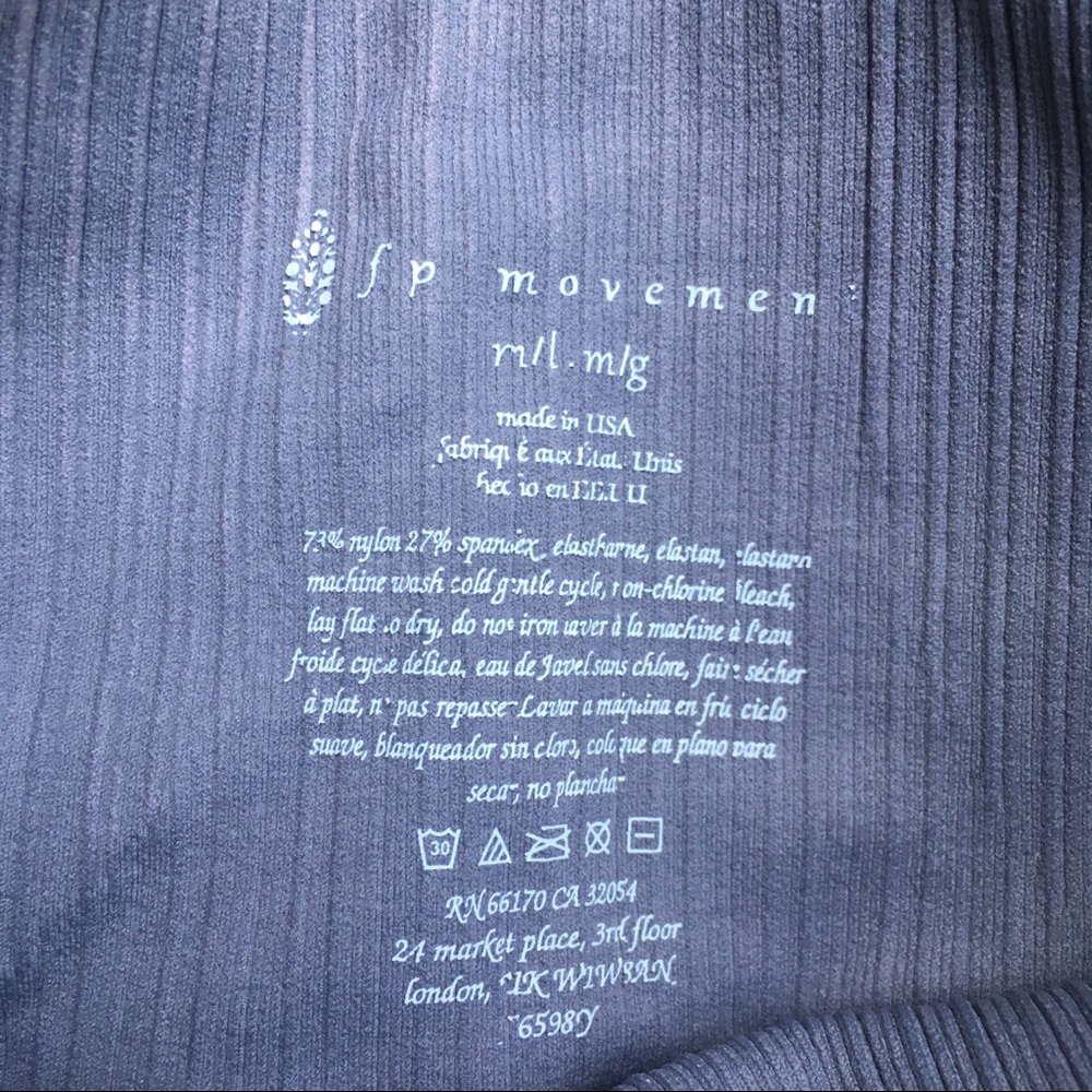 FREE PEOPLE Karma High Rise 7/8 Leggings - Picture 4 of 5